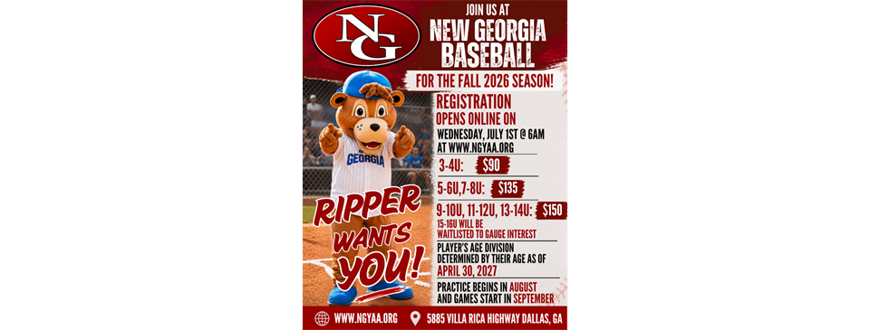 Fall 2026 Registration 